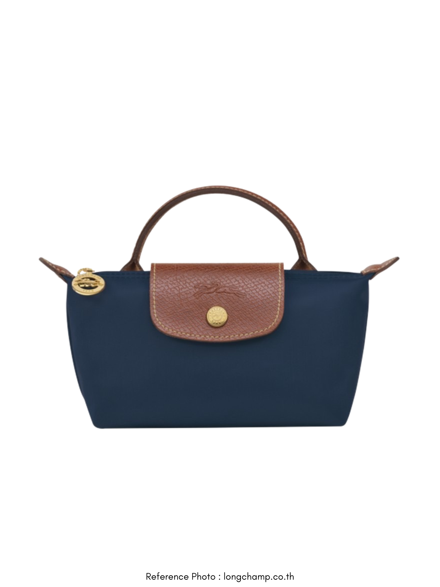 Longchamp Top Handle Longchamp Le Pliage Original Pouch With Handle In