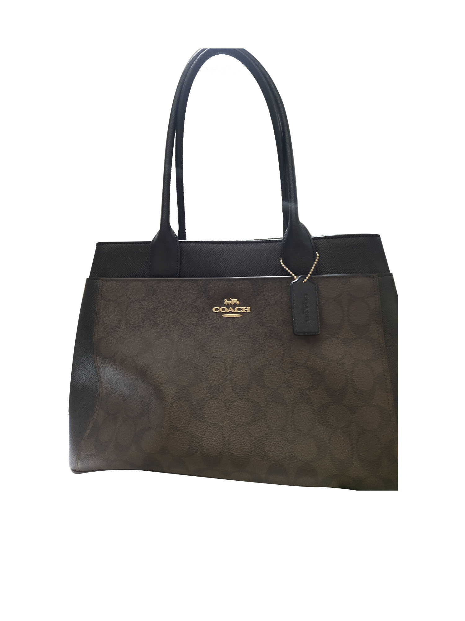 Coach signature casey tote new arrivals