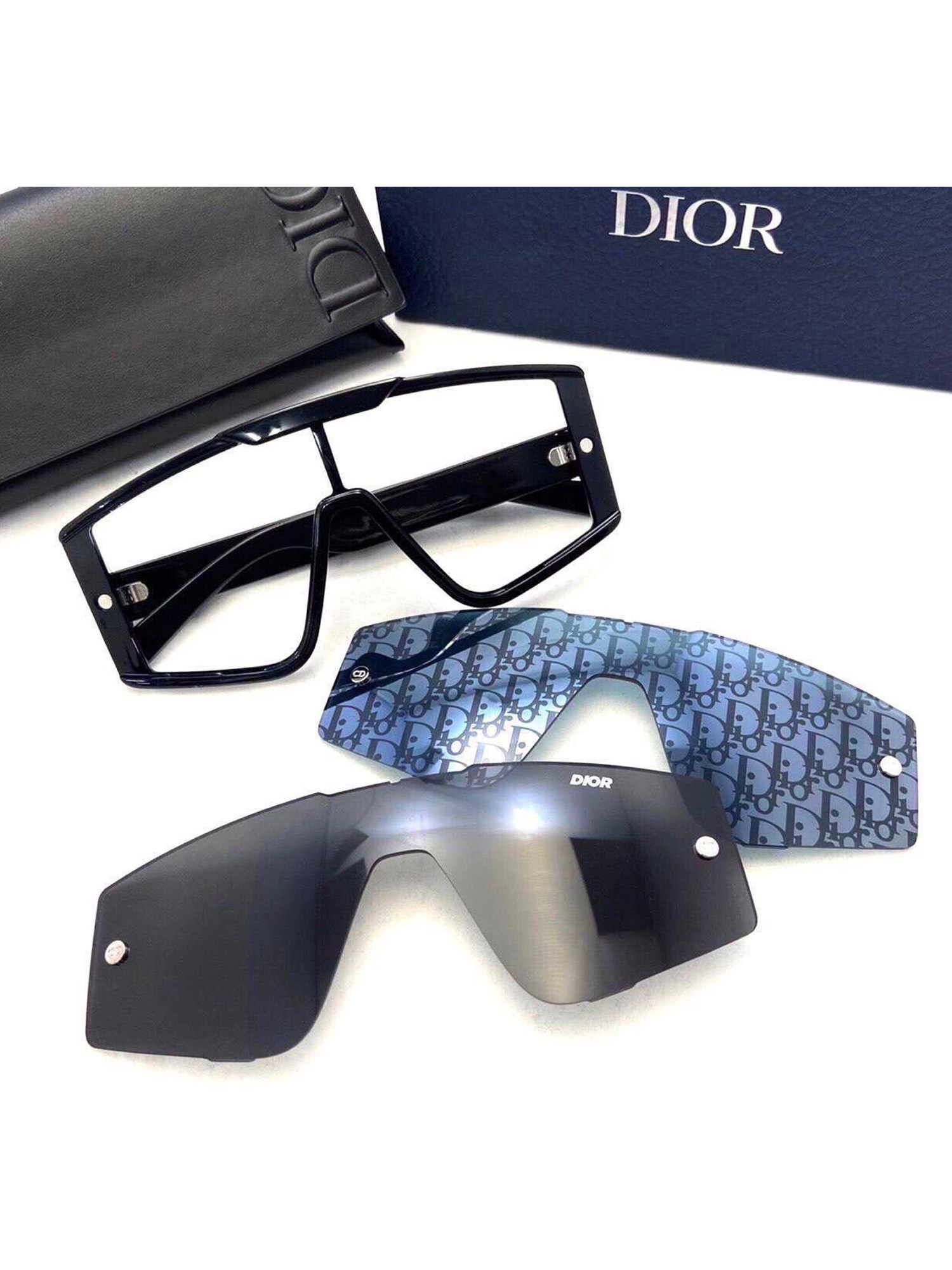 Christian Dior Diorxtrem MU Blue Mask Sunglasses