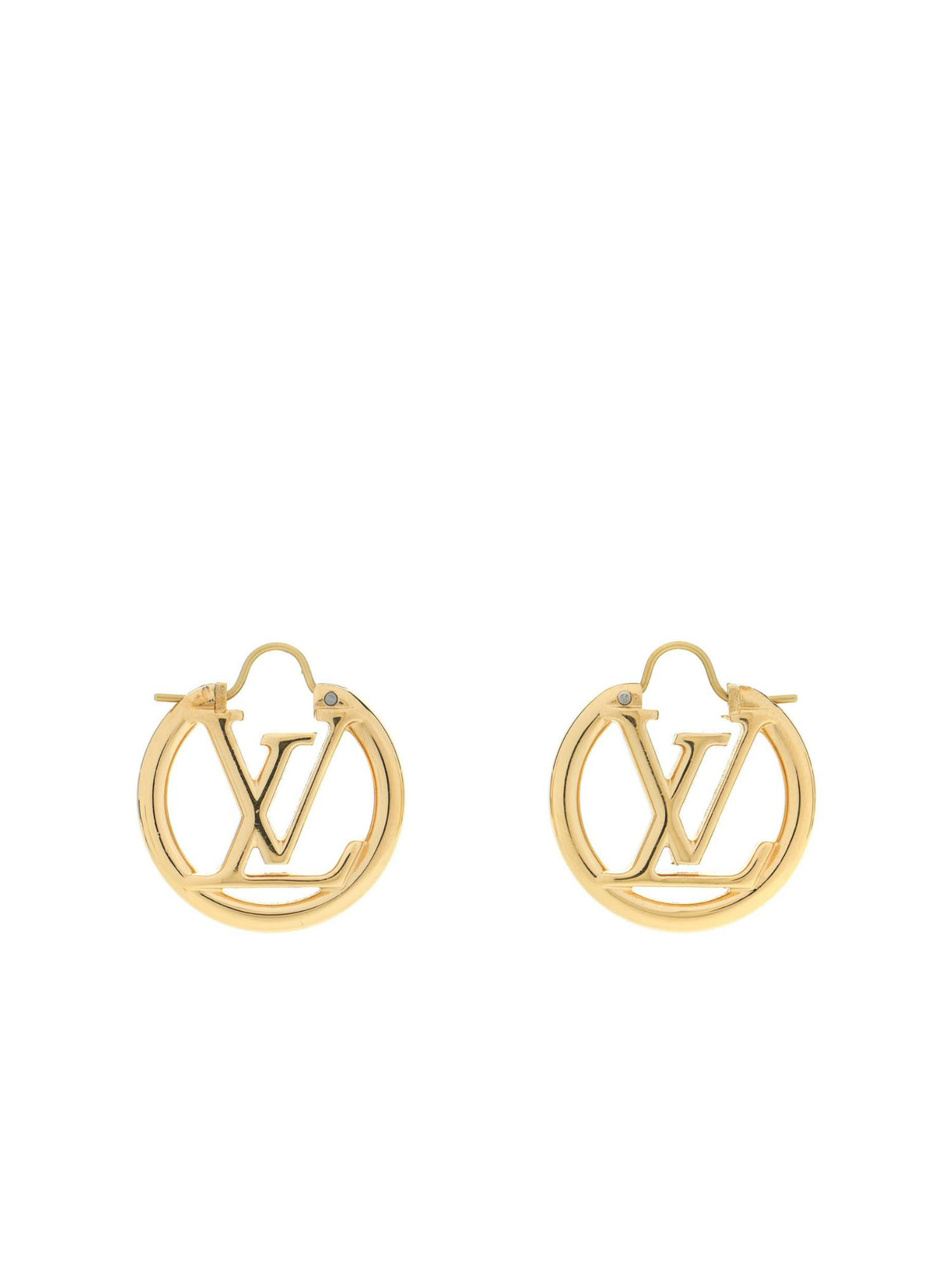 Mini Louis Gold Hoop Earrings