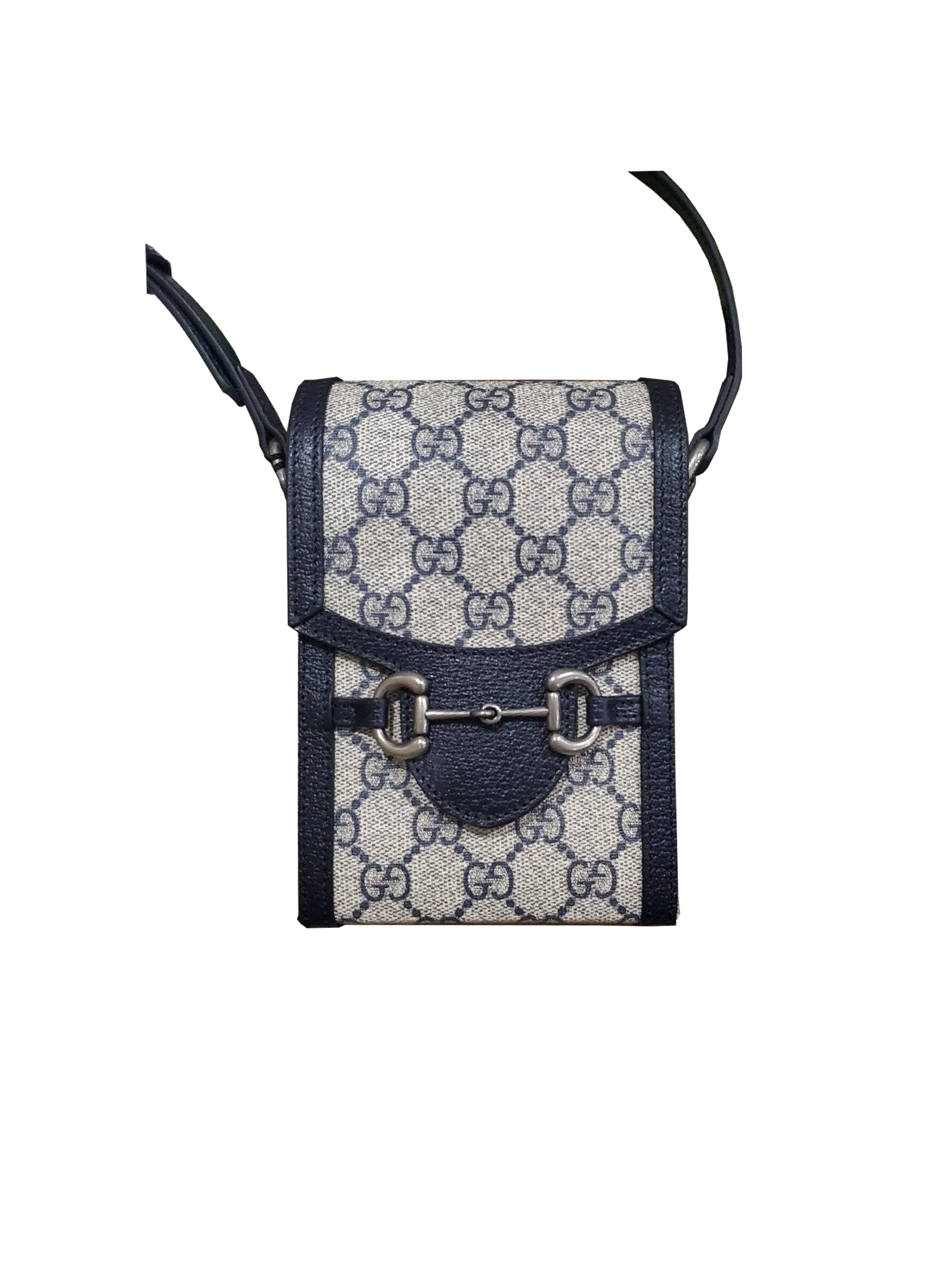GUCCI 25S HORSEBIT 1955 MINI BAG 20 CM IN LIGHT BEIGE CALFSKIN WITH GOLD HARDWARE