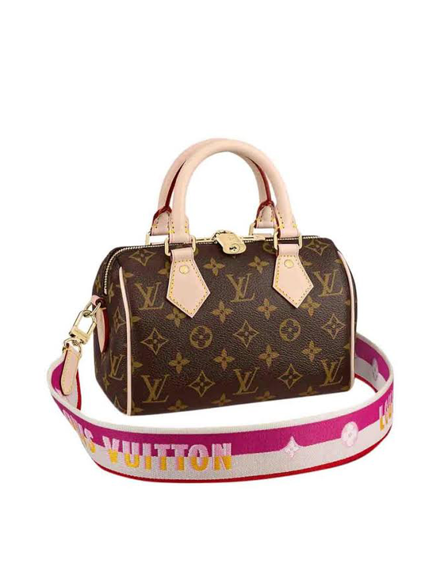 Louis Vuitton Handbag Speedy 20 With Strap 