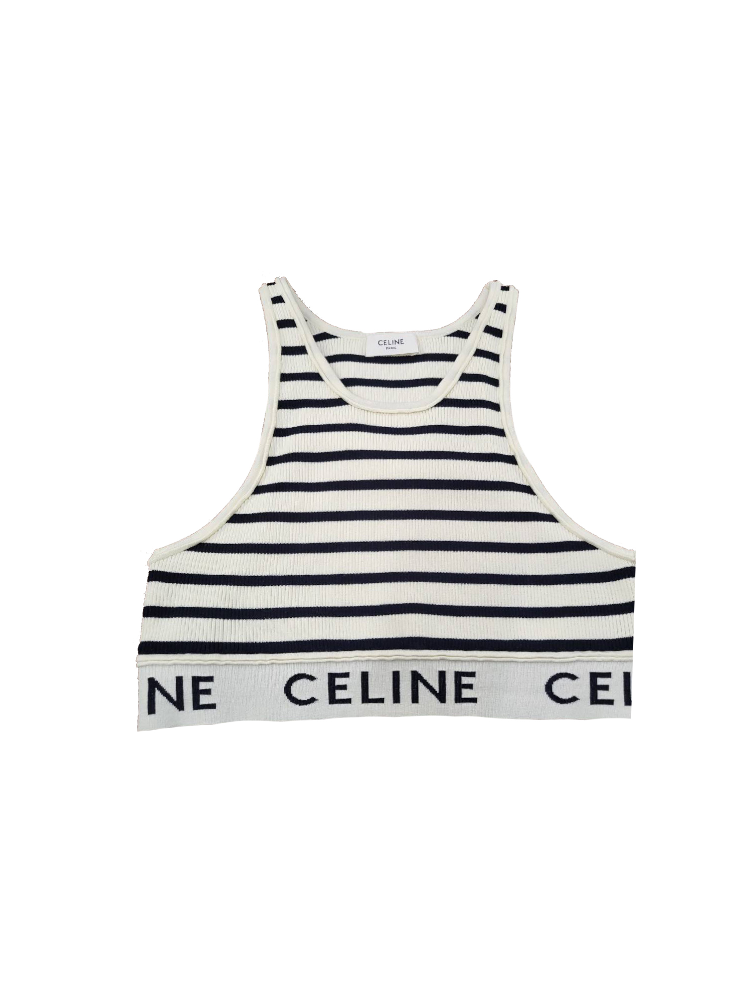 Celine Sports Bra Striped Size S
