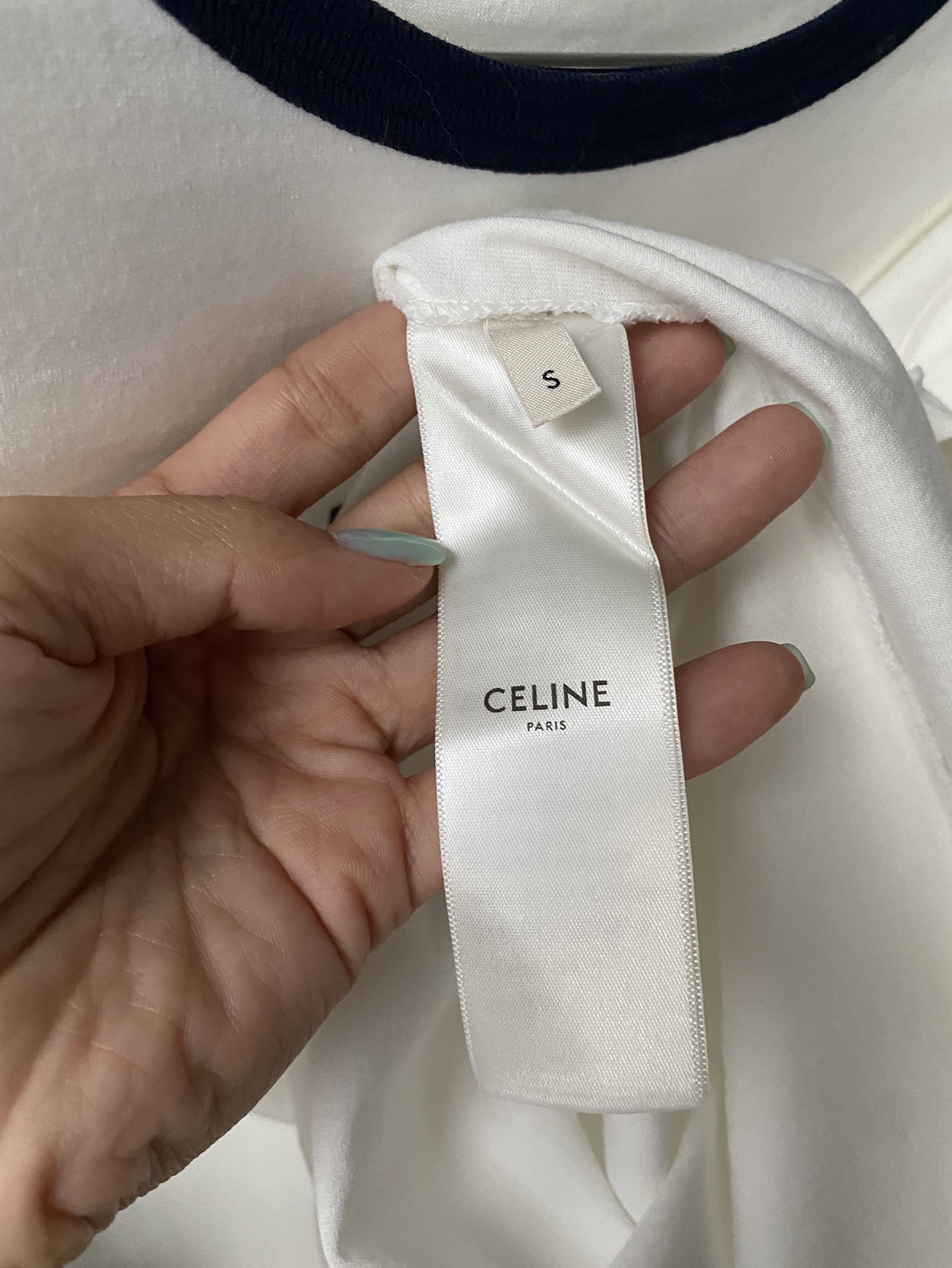 Celine Paris T-Shirt in Cotton Jersey