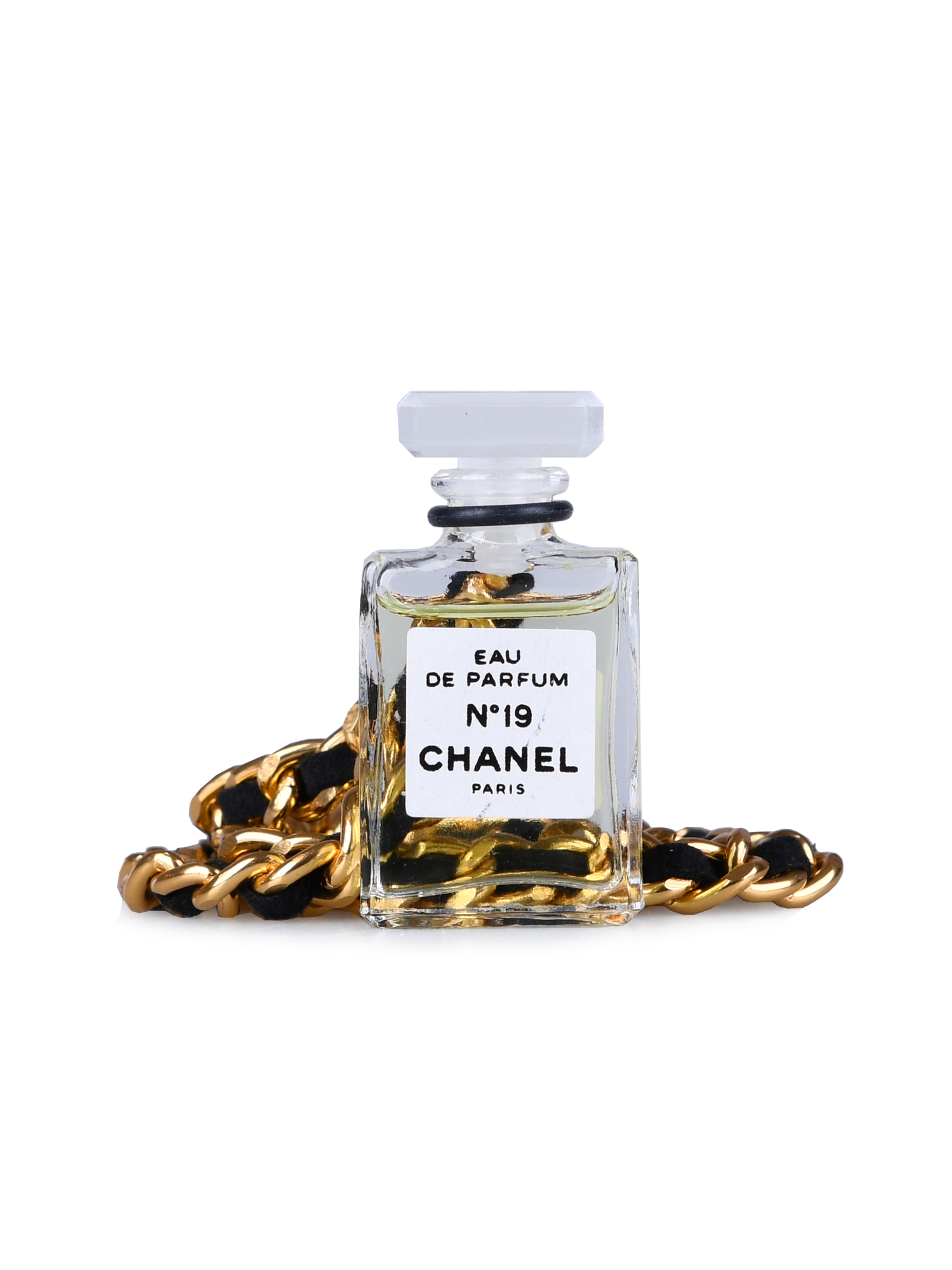 Used] CHANEL PERFUME NECKLACE NO.19 Vintage Chanel Perfume