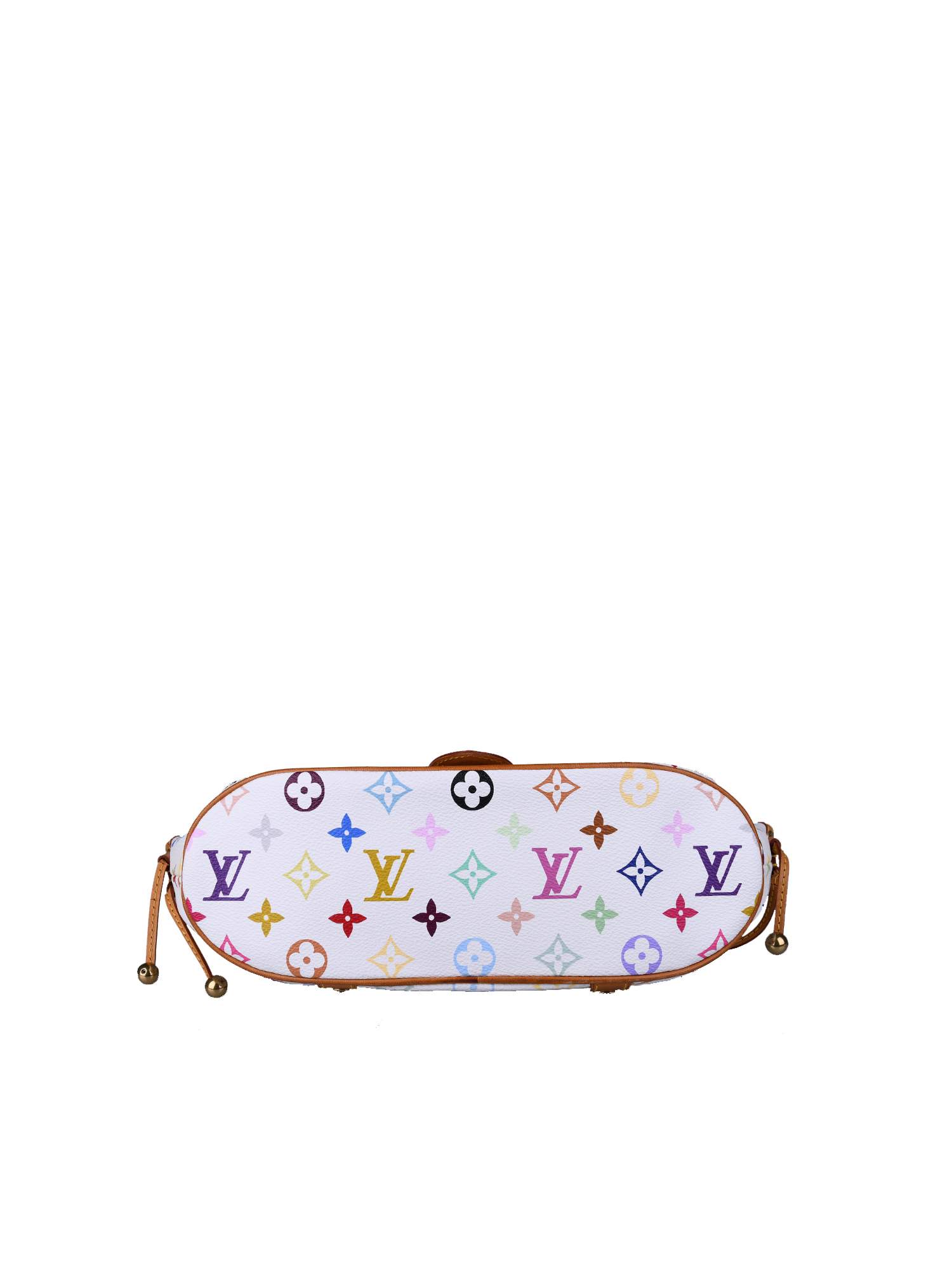 Louis Vuitton White Monogram Multicolor Theda GM Bag ○ Labellov