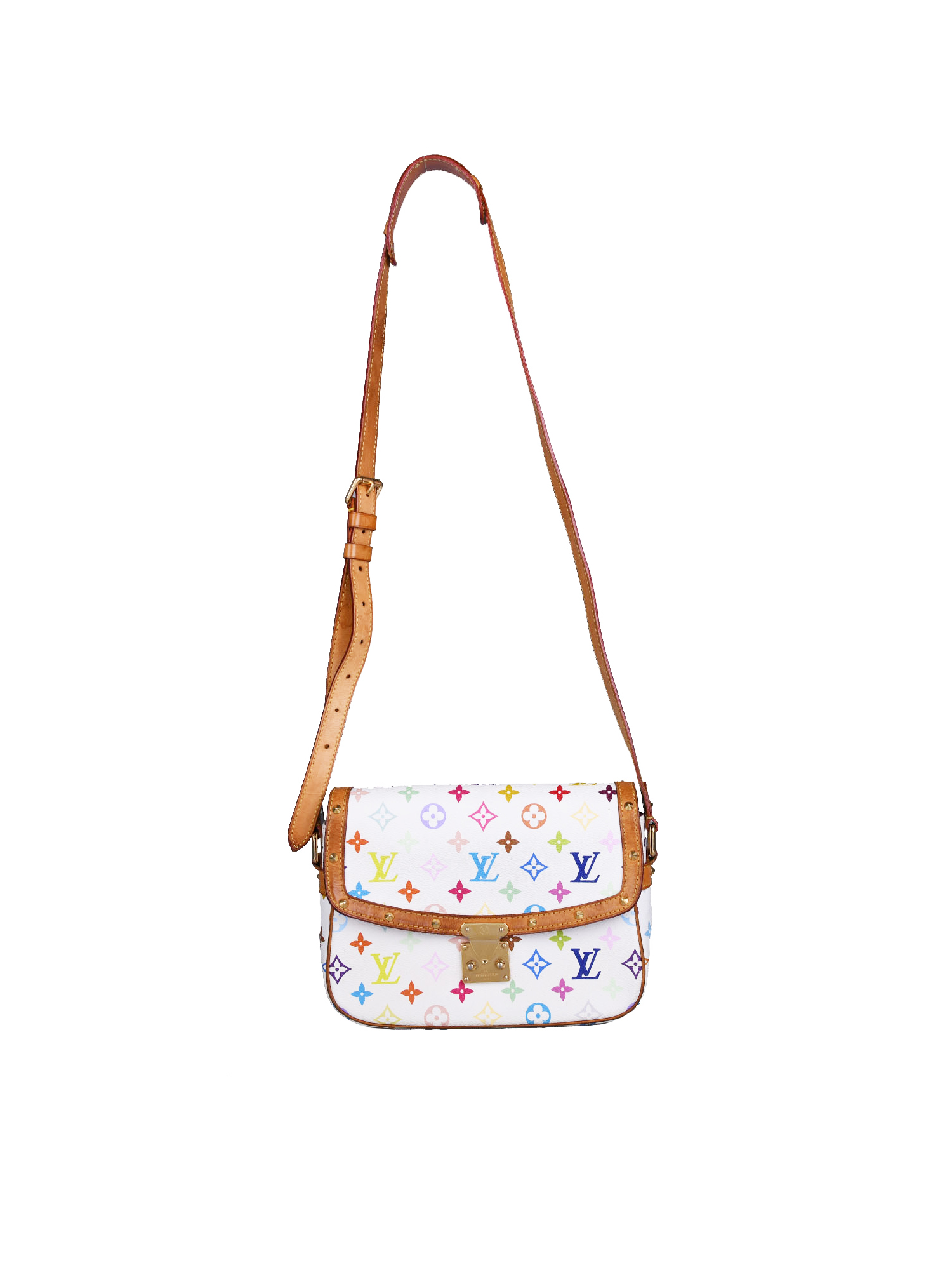 Louis Vuitton Monogram Multicolore Sologne - White Crossbody Bags, Handbags  - LOU809313