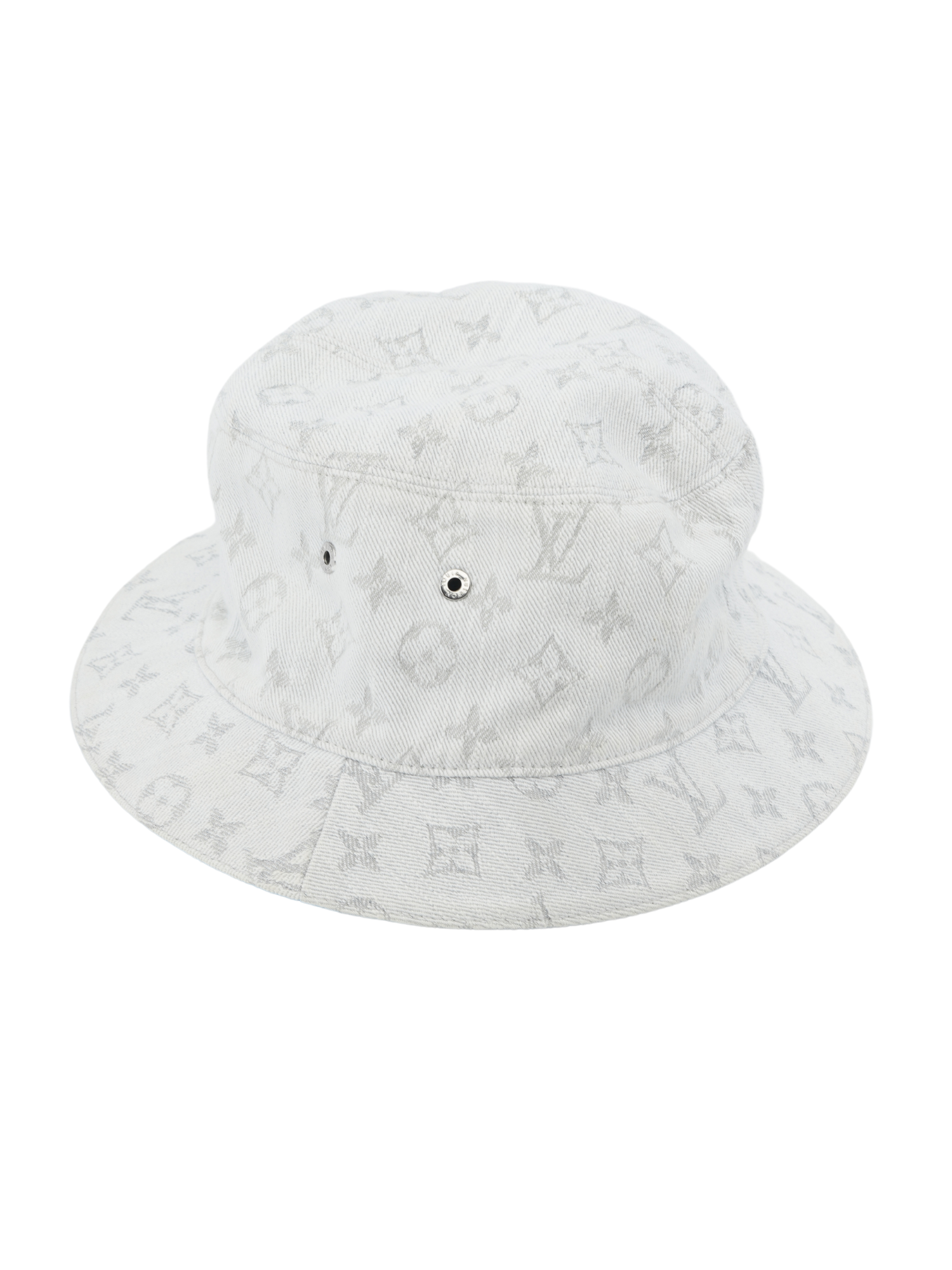 Louis Vuitton Denim Monogram Reversible Essential Bucket Hat w/ Tags - Blue  Hats, Accessories - LOU746244