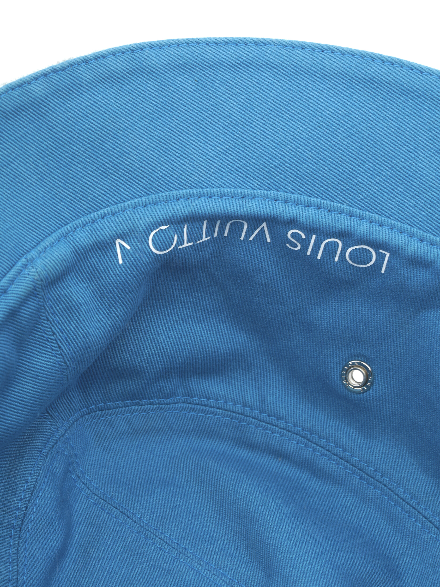Louis Vuitton Essential Reversible Bucket Hat Monogram Denim Blue 2189166