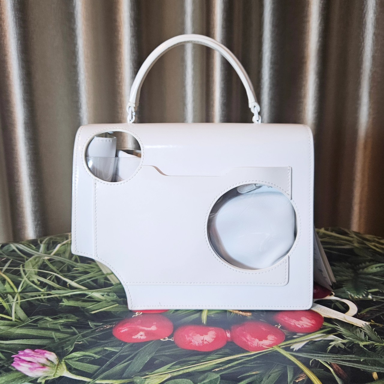Off-White Top Handle Meteor 2.8 Jitney Bag